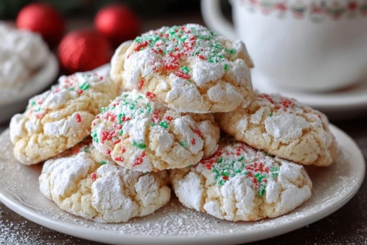 Christmas Gooey Butter Cookies