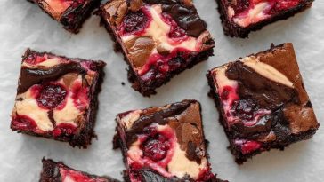 Raspberry Cheesecake Brownies