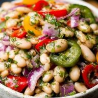 Viral Dense Bean Salad