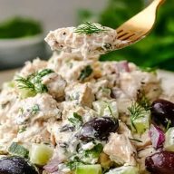 Gluten-Free Mediterranean Chicken Salad