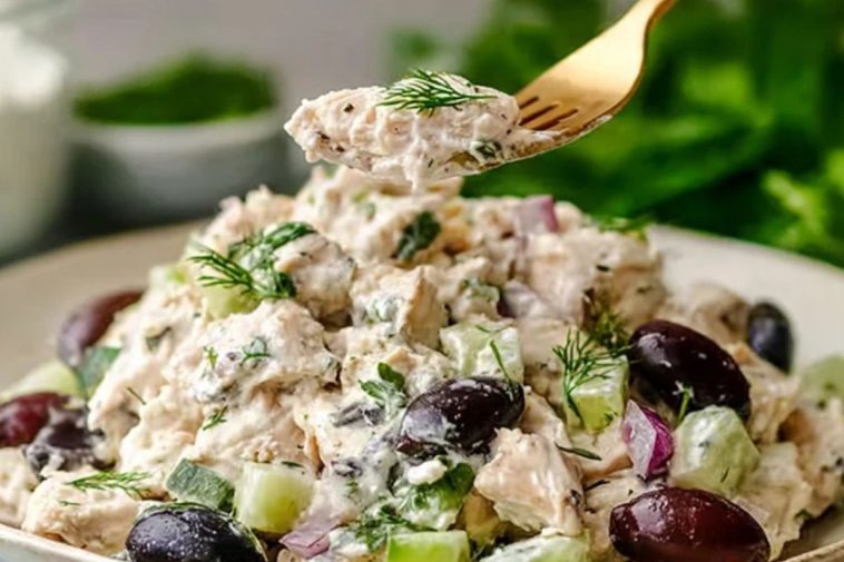Gluten-Free Mediterranean Chicken Salad