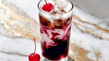 Cherry Swirl Dirty Soda