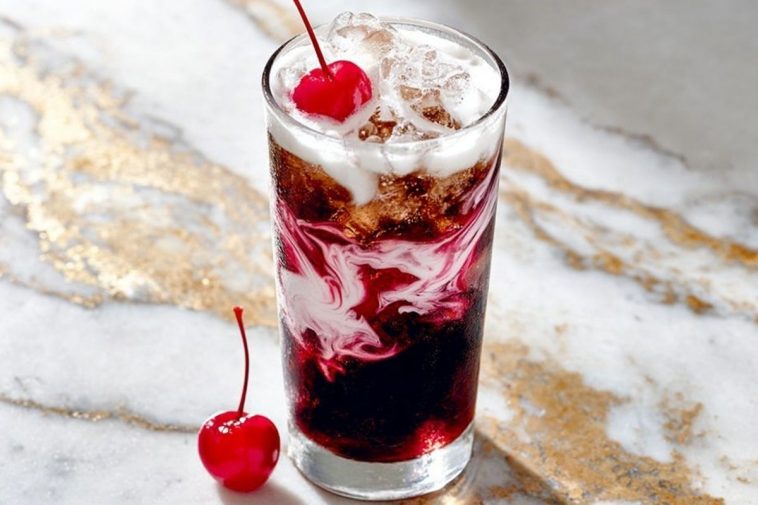 Cherry Swirl Dirty Soda