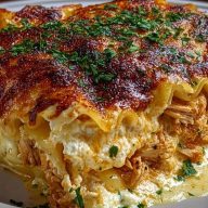 Chicken Lasagna Bake