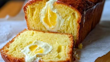 Delicious Lemon Cream Cheese Bread