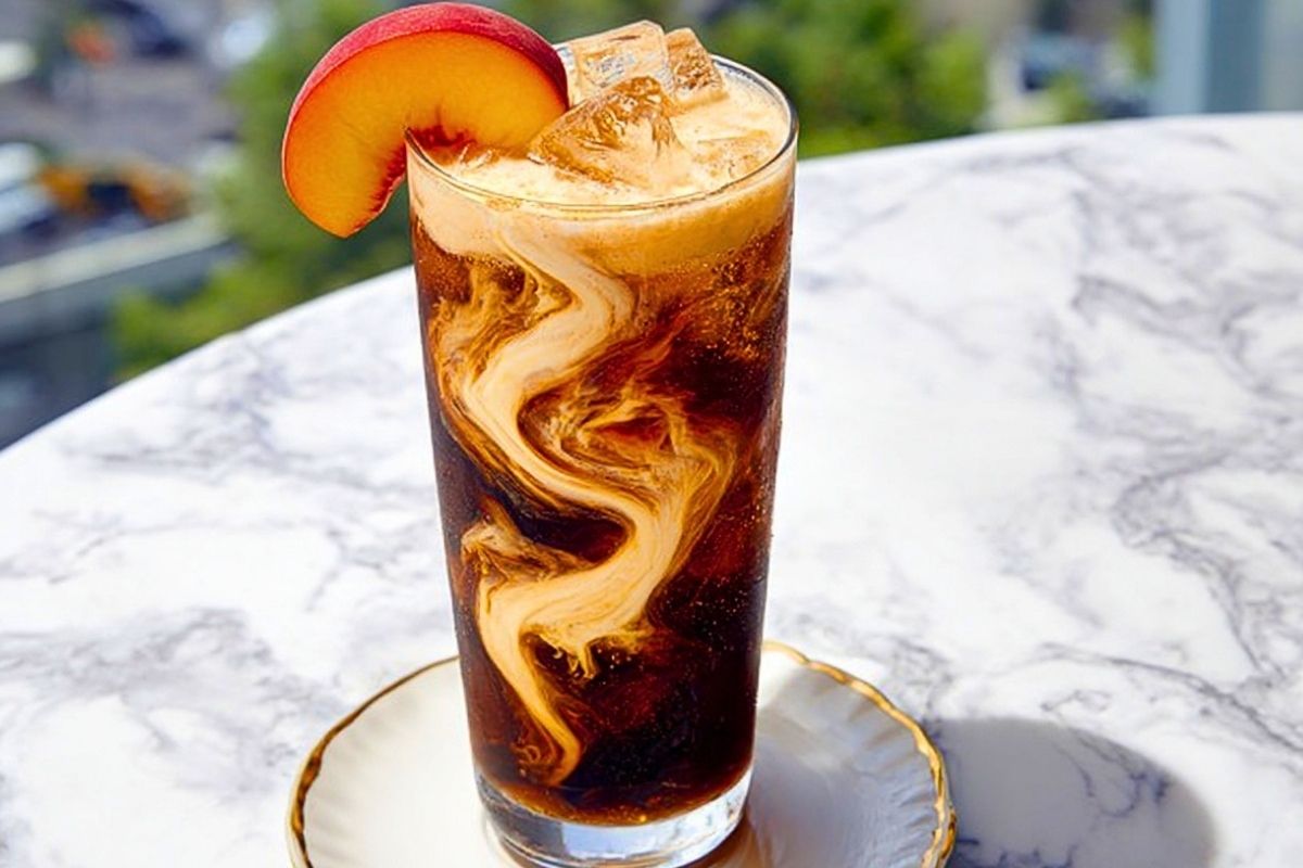 Dirty Peach Coke