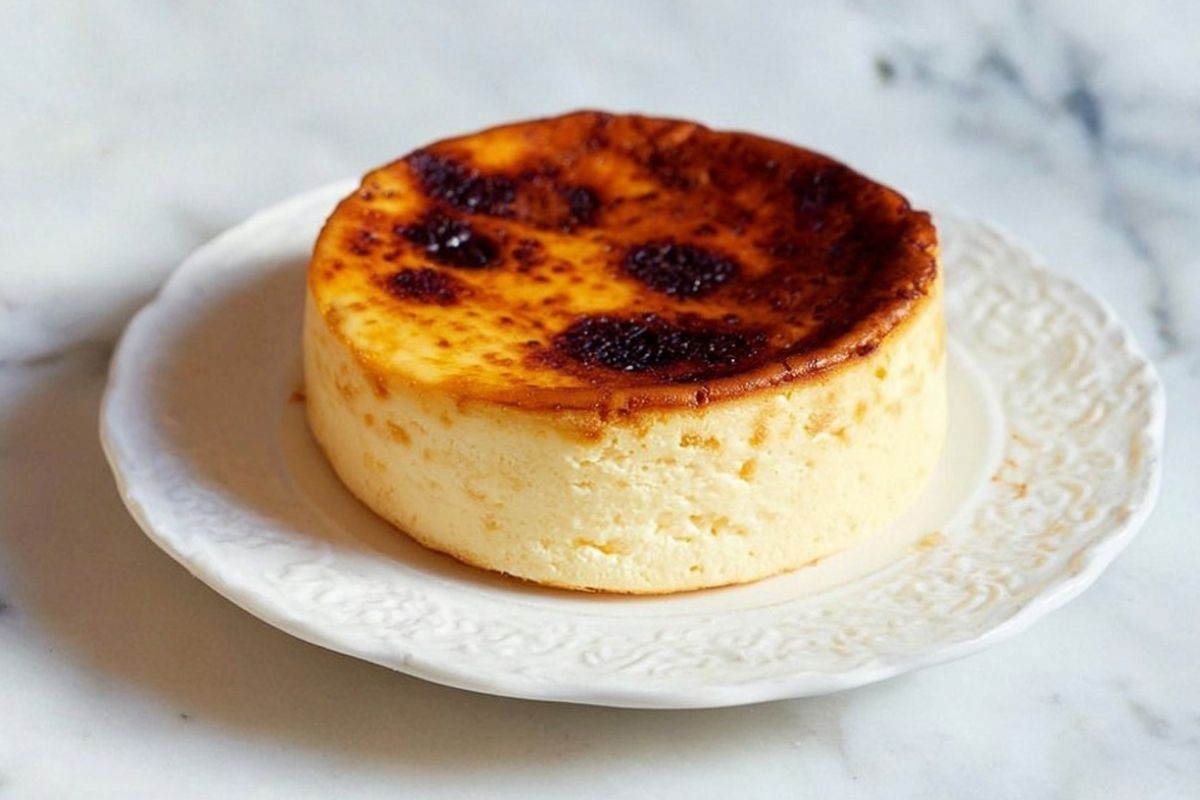 Easy Cottage Cheese & Yogurt Egg Cheesecake