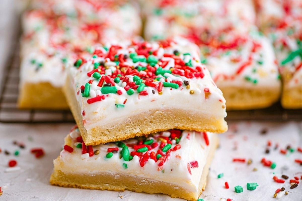 Festive Cookie Bars