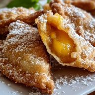 Golden Fried Peach Pies