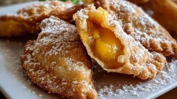 Golden Fried Peach Pies