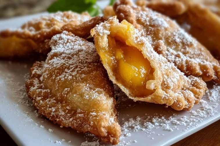 Golden Fried Peach Pies
