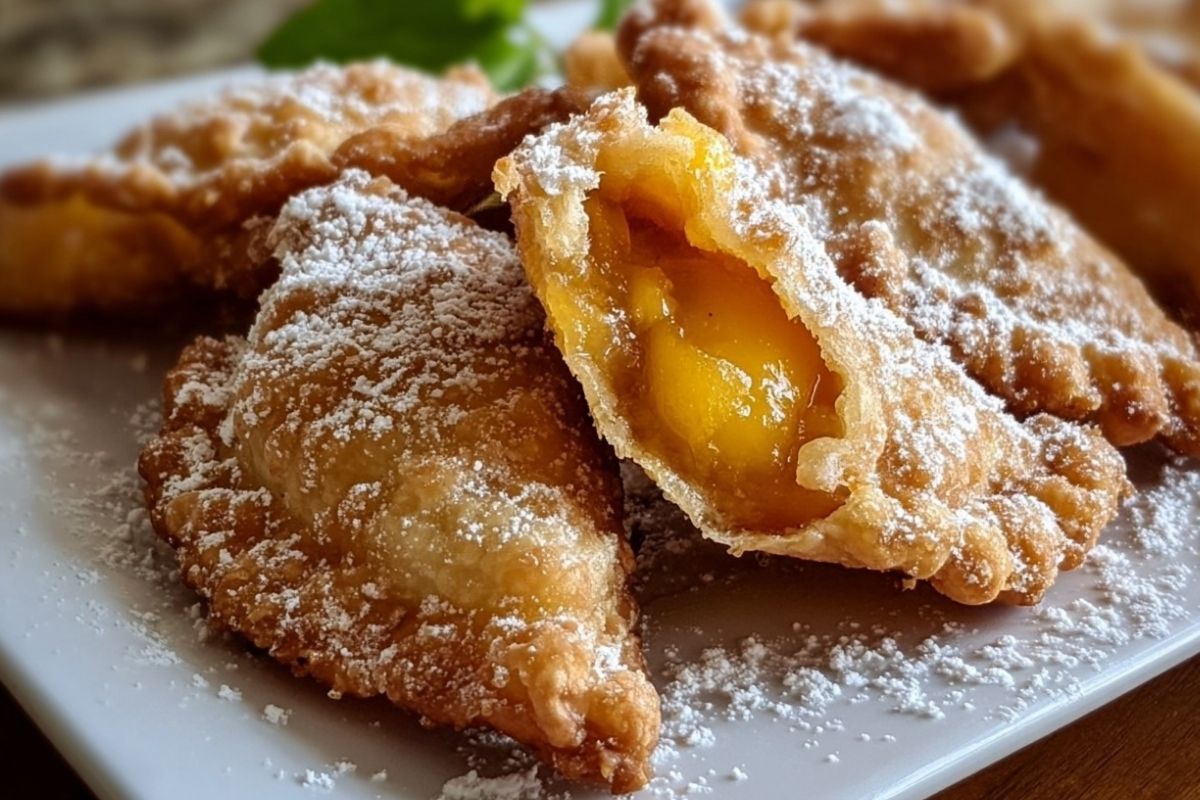 Golden Fried Peach Pies