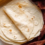 Homemade Flour Tortilla