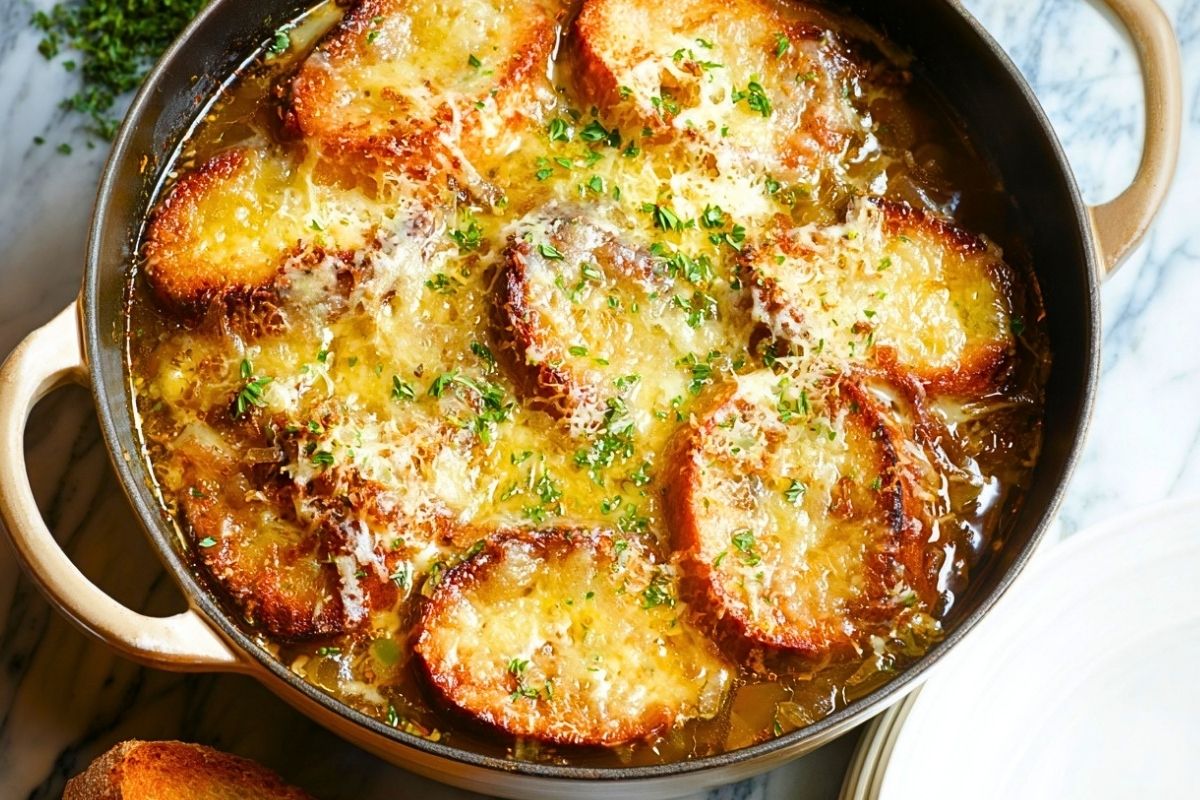 Homemade French Onion Soup