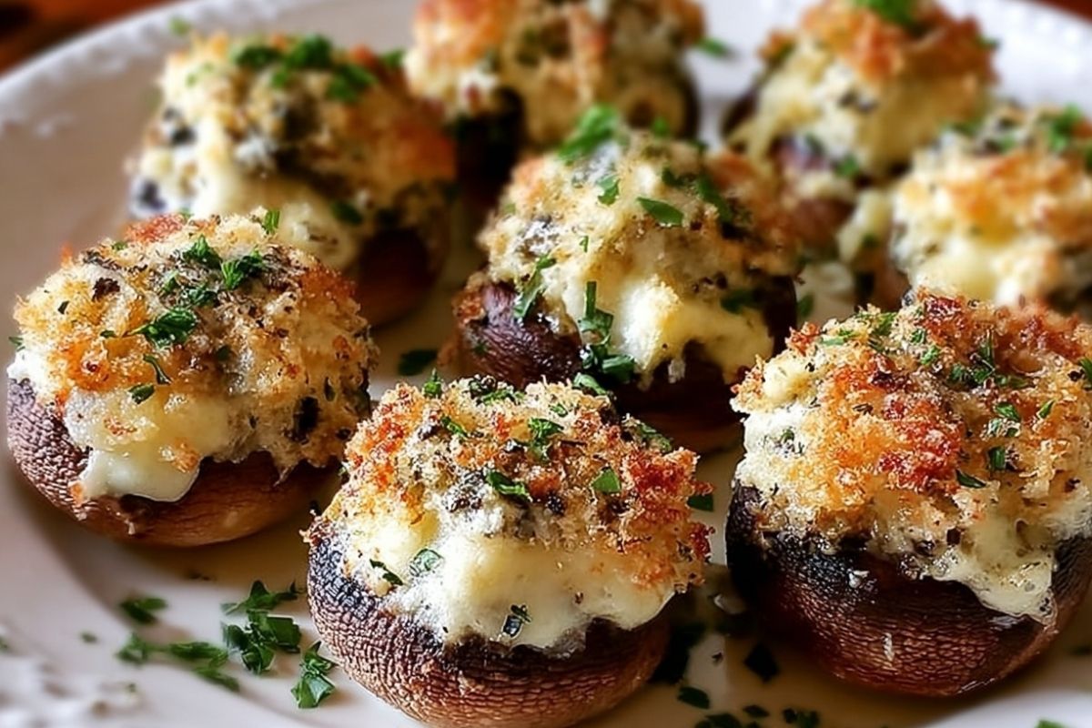 Olive Garden Stuffed Mushrooms