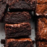 Seriously Fudgy Homemade Brownies