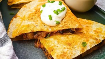 Sheet Pan Tex-Mex Quesadillas