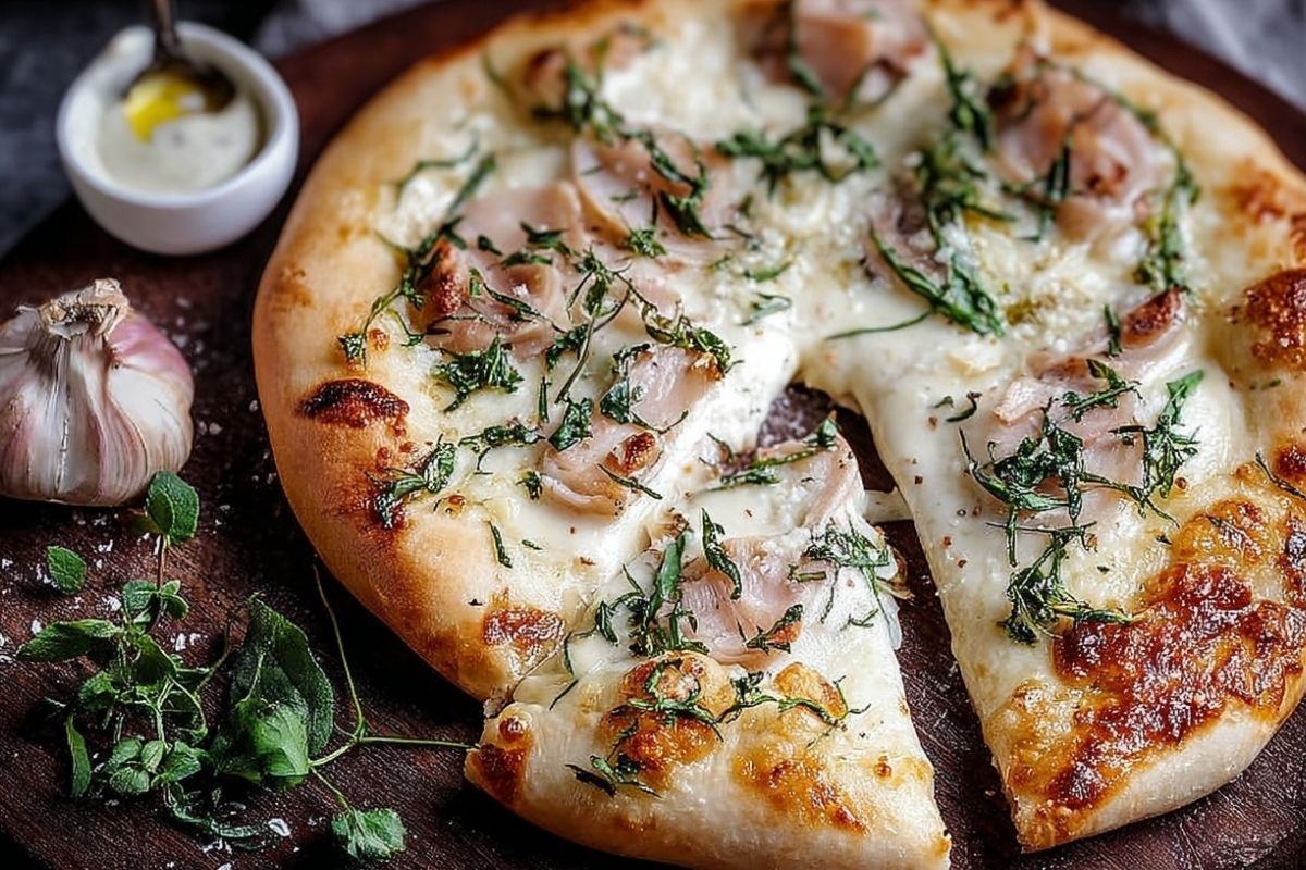 White Garlic Pizza Sauce